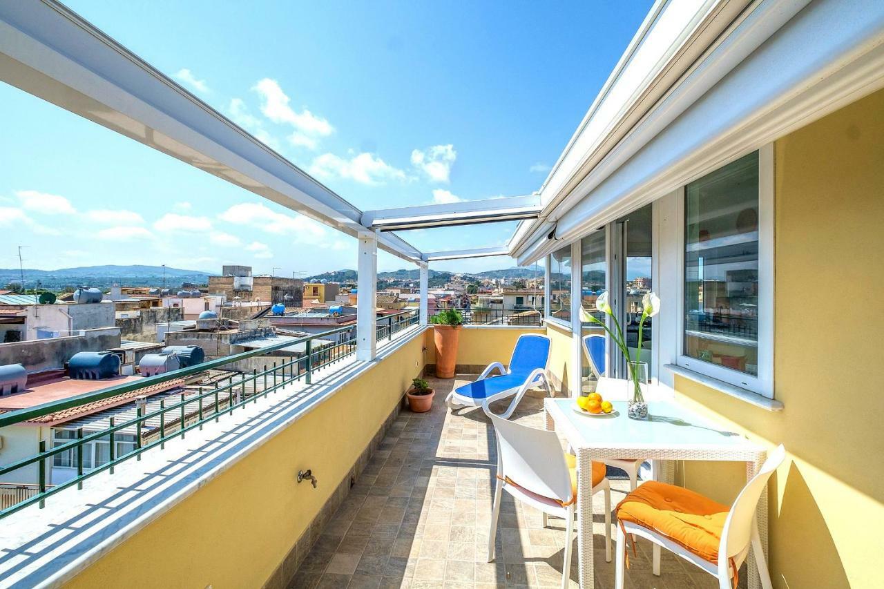 Апартаменты Solemar Sicilia - Casa Panorama Санта-Флавия Экстерьер фото